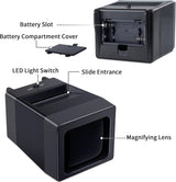 DigitPro 35mm Slide Viewer 2X Magnification LED Lighted Film &amp; Negative Viewer Battery Powered w/ 2 AAA Included image 5