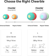Cheerble Wicked Ball SE Interactive Dog Ball Self Moving LED Rechargeable Toy Orange image 4