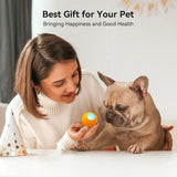 Cheerble Wicked Ball SE Interactive Dog Ball Self Moving LED Rechargeable Toy Orange image 7