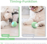 Cheerble Wicked Ball PE Interactive Dog Ball Green Rechargeable LED Smart Toy for Medium Large Dogs image 3