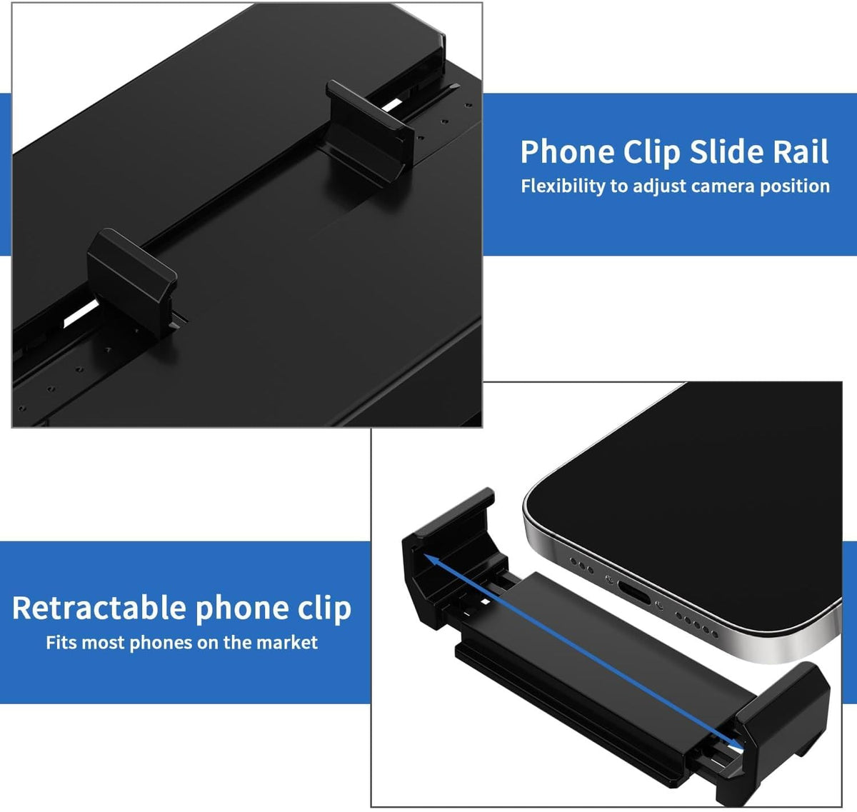 DigitConvert 35mm Mobile Film Scanner Slide &amp; Negative Viewer for Smartphone LED Backlight Black image 5