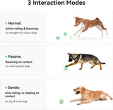 Cheerble Wicked Ball PE Interactive Dog Ball Green Rechargeable LED Smart Toy for Medium Large Dogs image 1